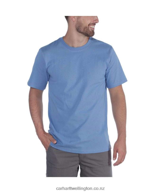 Men Relaxed Fit Heavyweight Short-Sleeve T-Shirt Carhartt R6J0P124 Black