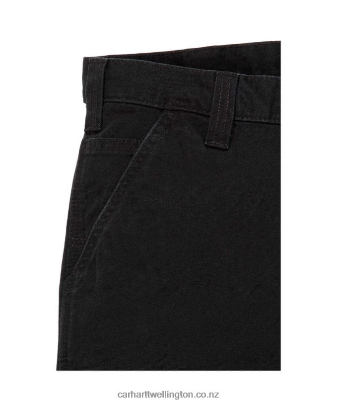 Men Rugged Flex Relaxed Fit Canvas Work Pant Carhartt R6J0P70 Dark Khaki