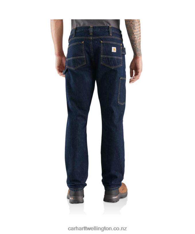 Men Rugged Flex Relaxed Fit Heavyweight 5-Pocket Jean Carhartt R6J0P11 Freight