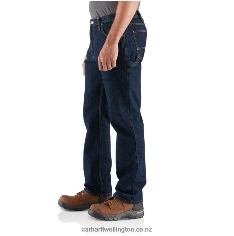 Men Rugged Flex Relaxed Fit Heavyweight 5-Pocket Jean Carhartt R6J0P11 Freight