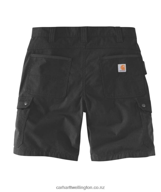 Men Rugged Flex Relaxed Fit Ripstop Cargo Work Short Carhartt R6J0P145 Basil