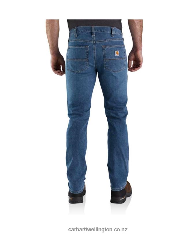 Men Rugged Flex Slim Fit 5-Pocket Tapered Jean Carhartt R6J0P71 Erie