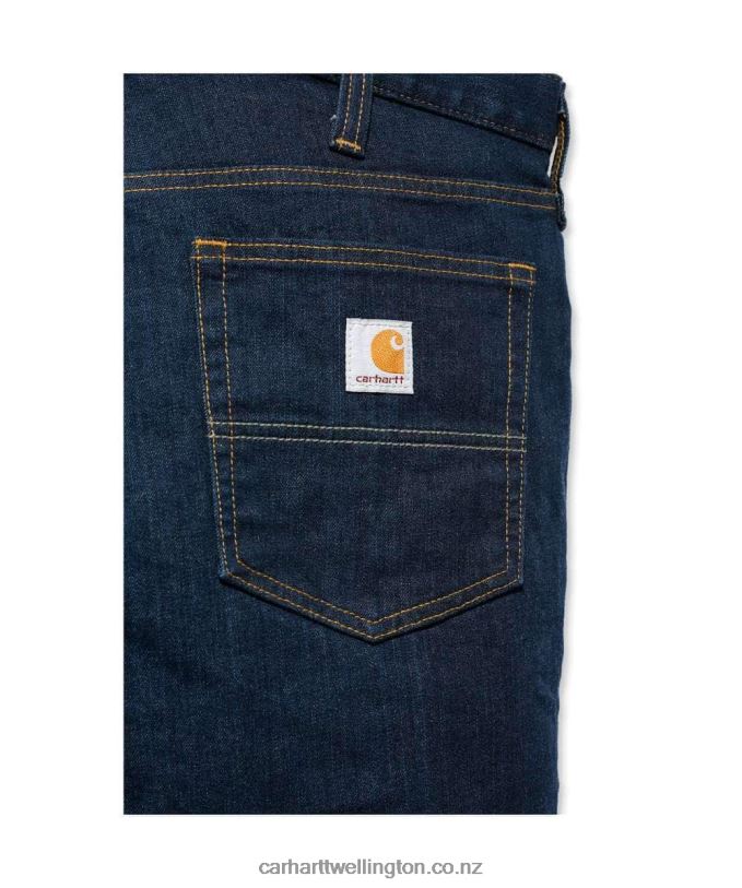Men Rugged Flex Slim Fit 5-Pocket Tapered Jean Carhartt R6J0P71 Erie