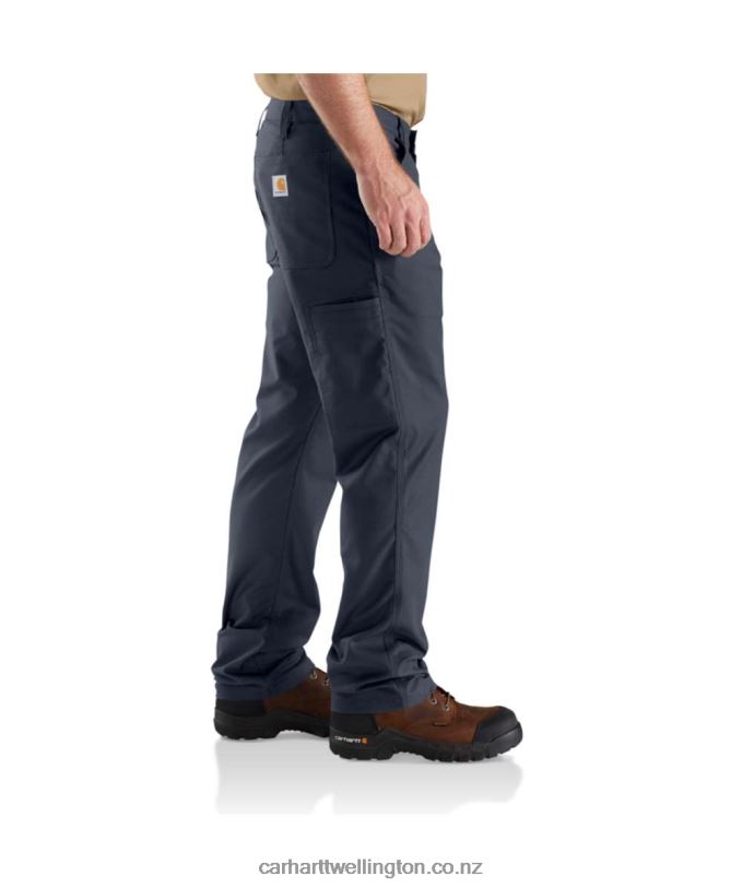 Men Rugged Professional Series Rugged Flex Relaxed Fit Canvas Work Pant Carhartt R6J0P56 Black
