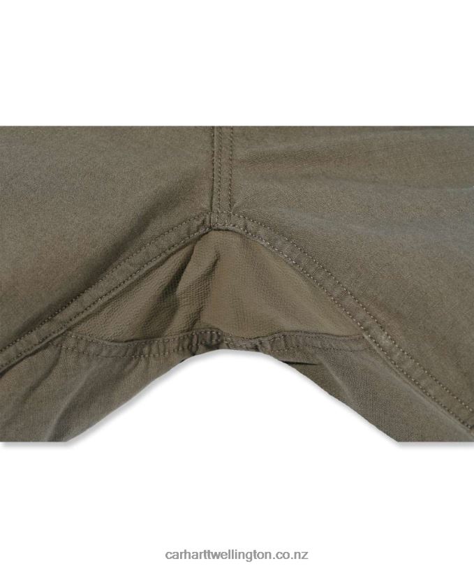 Men Steel Rugged Flex Relaxed Fit Double-Front Cargo Work Pant Carhartt R6J0P64 Black