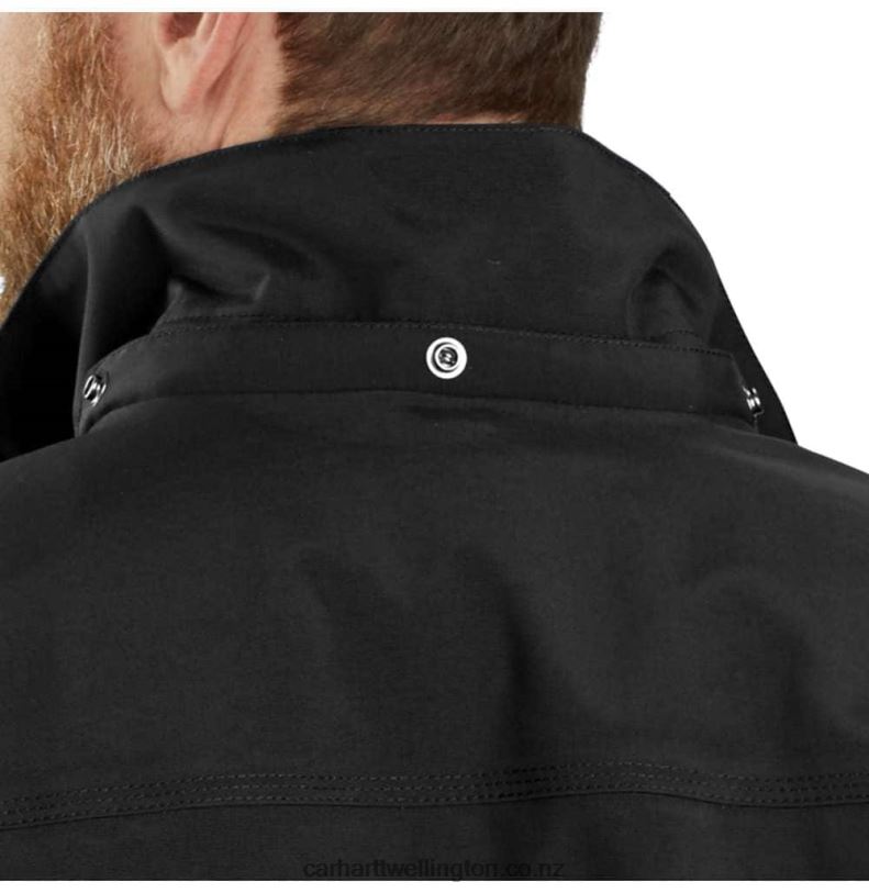 Men Storm Defender Loose Fit Heavyweight Jacket Carhartt R6J0P29 Black