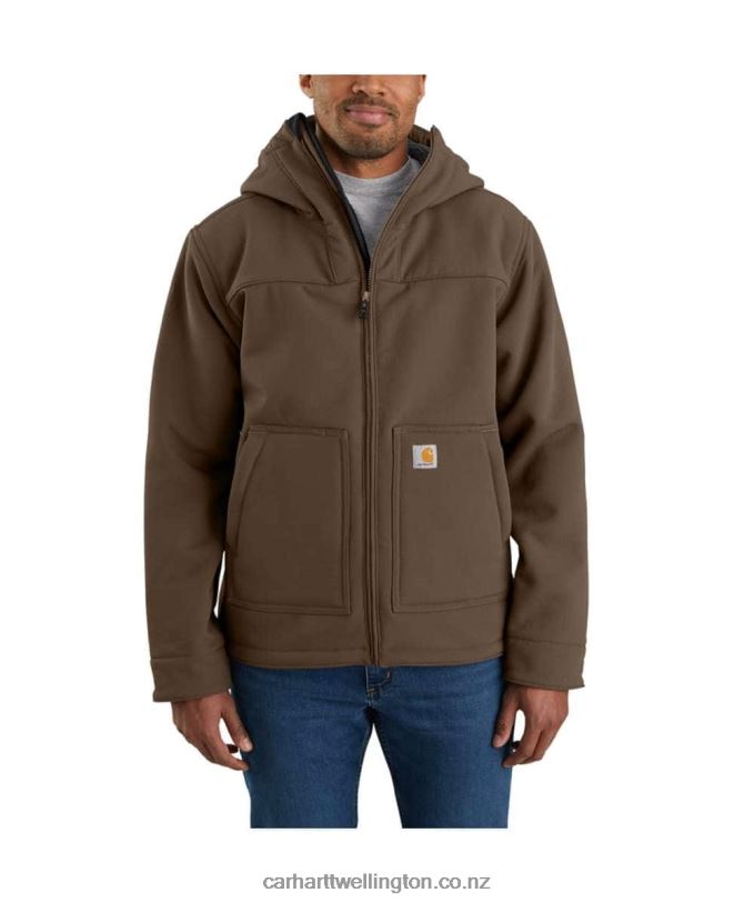 Men Super Dux Relaxed Fit Sherpa-Lined Active Jac Carhartt R6J0P20 Black