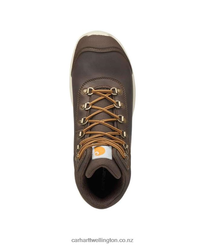 Men Wylie Rugged Flex Waterproof S3 Safety Boot Carhartt R6J0P154 Dark Brown