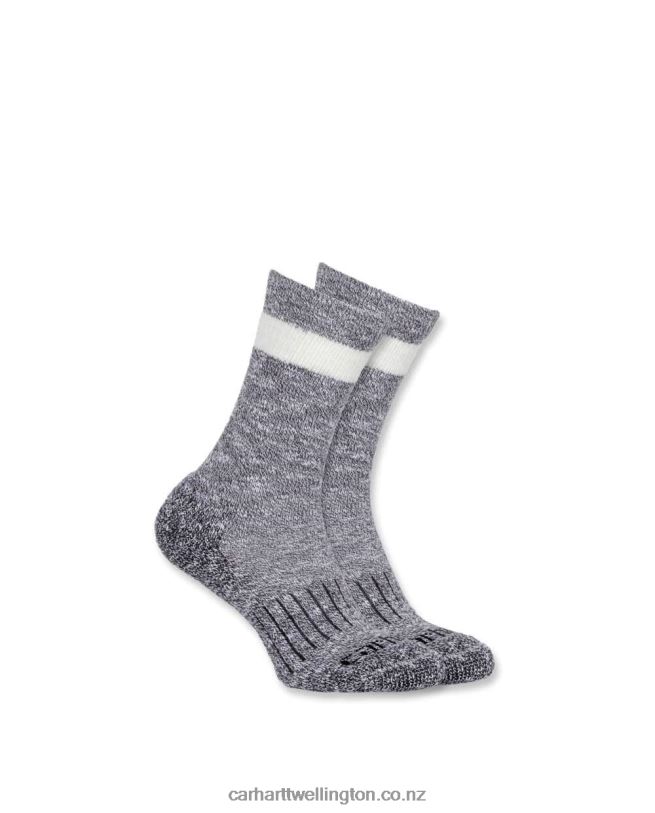 Women All Season Crew Sock 1 Pair Carhartt R6J0P242 Black