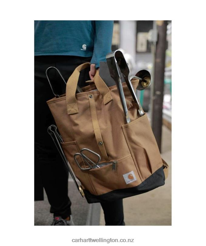Women Backpack Hybrid Carhartt R6J0P237 Carhartt Brown