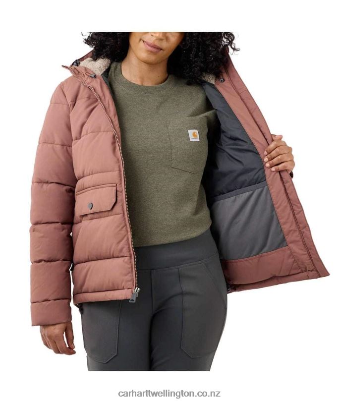 Women Carhartt Montana Relaxed Fit Insulated JacketR6J0P189 Black