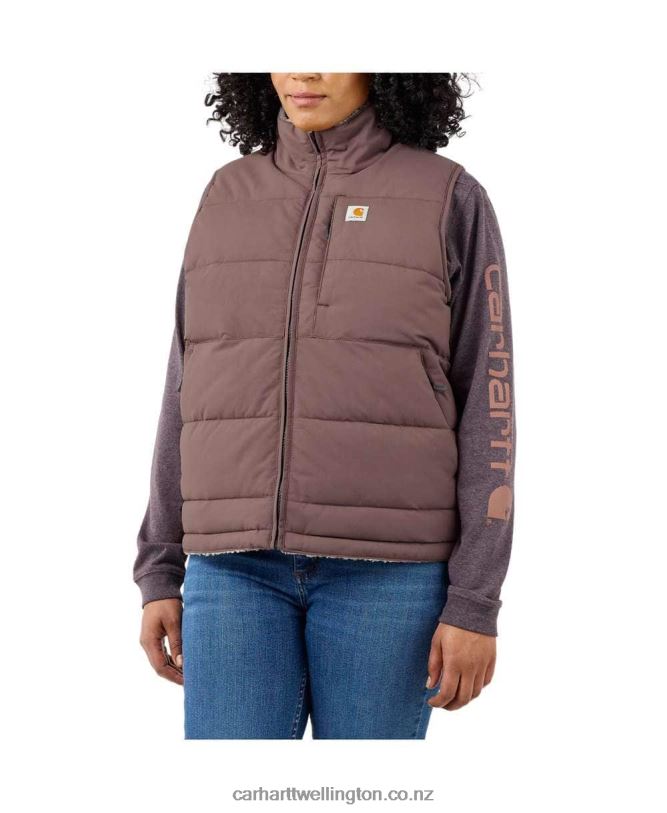 Women Carhartt Montana Relaxed Fit Insulated VestR6J0P220 Black