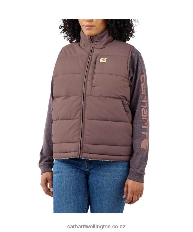 Women Carhartt Montana Relaxed Fit Insulated VestR6J0P220 Black