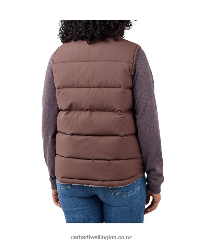 Women Carhartt Montana Relaxed Fit Insulated VestR6J0P220 Black