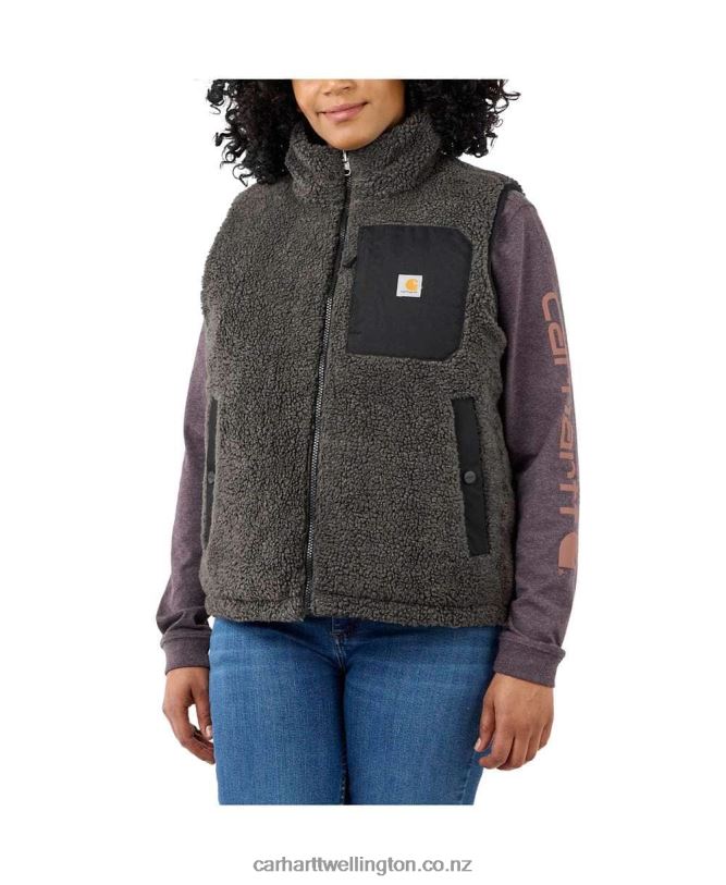 Women Carhartt Montana Relaxed Fit Insulated VestR6J0P220 Black
