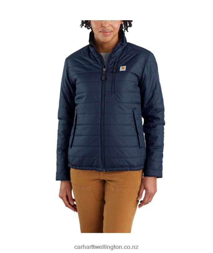 Women Rain Defender Relaxed Fit Lightweight Insulated Jacket Carhartt R6J0P190 Black