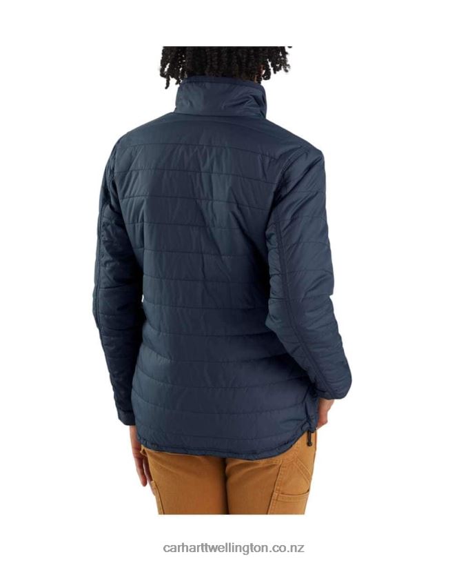 Women Rain Defender Relaxed Fit Lightweight Insulated Jacket Carhartt R6J0P190 Black