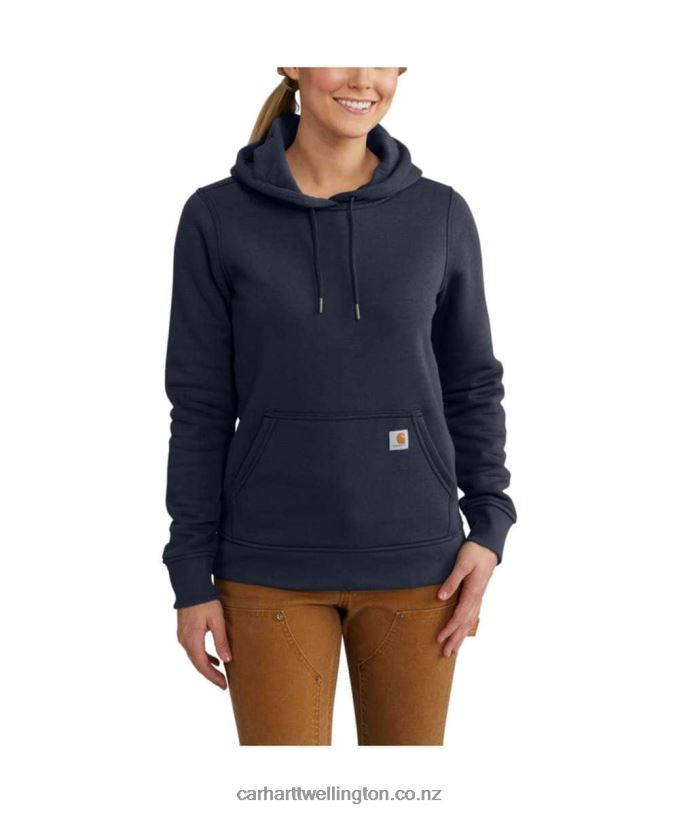 Women Relaxed Fit Midweight Sweatshirt Carhartt R6J0P209 Black