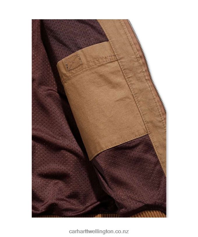 Women Rugged Flex Relaxed Fit Canvas Jacket Carhartt R6J0P196 Black