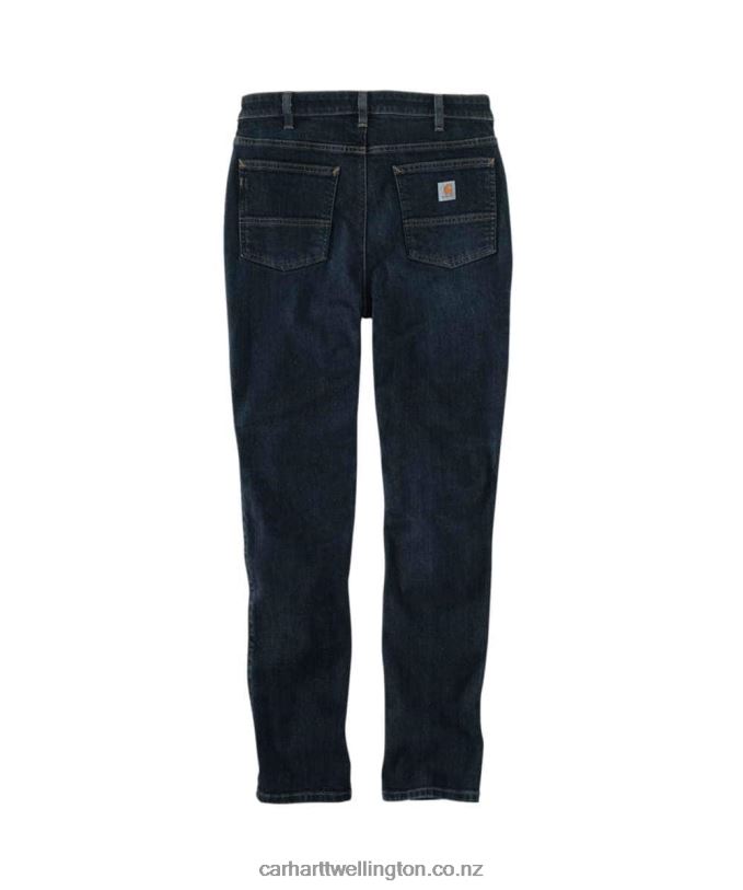 Women Rugged Flex Slim Fit Tapered Jean Carhartt R6J0P199 Hazel