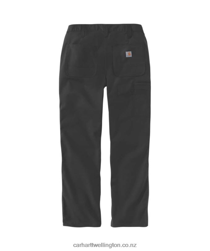 Women Rugged Professional Series Rugged Flex Loose Fit Canvas Work Pant Carhartt R6J0P200 Black