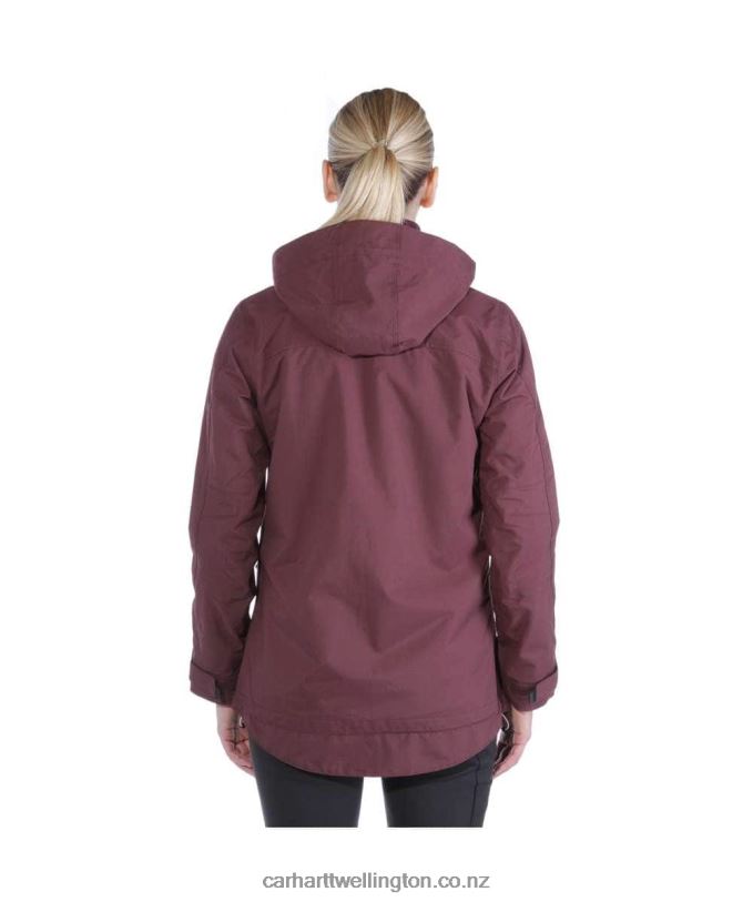 Women Storm Defender Relaxed Fit Heavyweight Jacket Carhartt R6J0P193 Black