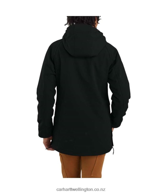 Women Super Dux Relaxed Fit Insulated Traditional Coat Carhartt R6J0P194 Black