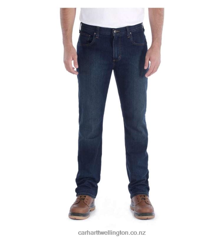 Men Rugged Flex Slim Fit 5-Pocket Tapered Jean Carhartt R6J0P71 Erie