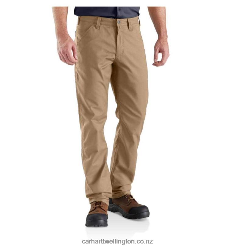 Men Rugged Professional Series Rugged Flex Relaxed Fit Canvas Work Pant Carhartt R6J0P56 Black
